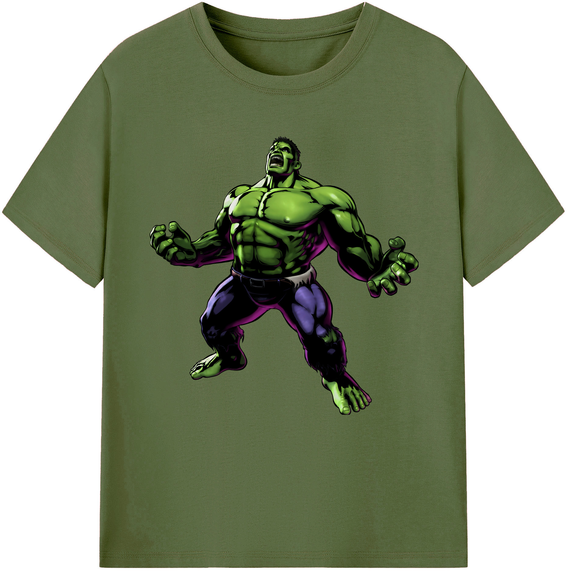 （画像用） アベンジャーズ The Avengers 綿100％半袖Tシャツ（フロントプリント）